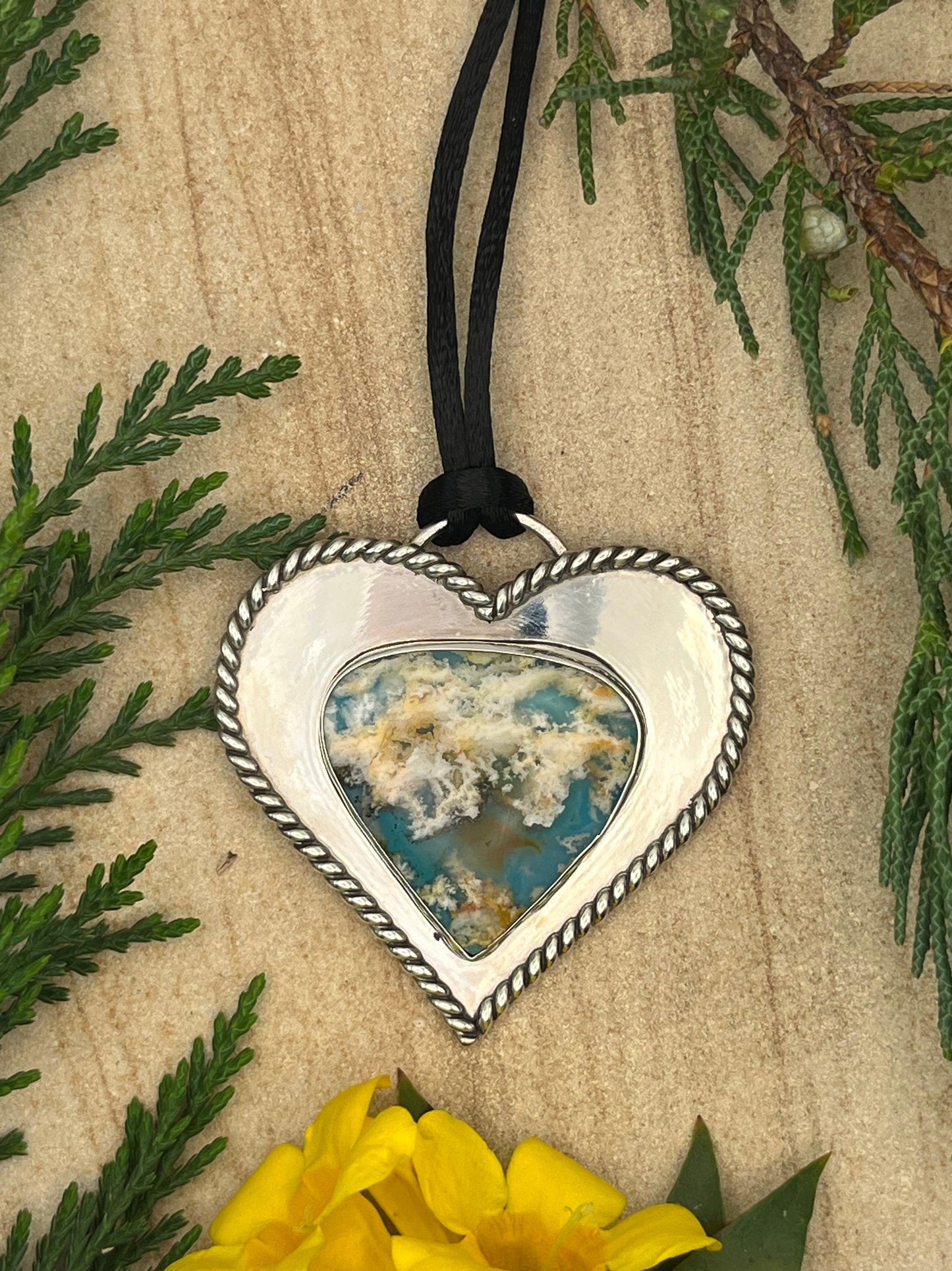Wild Heart in the Clouds Necklace - Ellis Cole Jewelry Designs