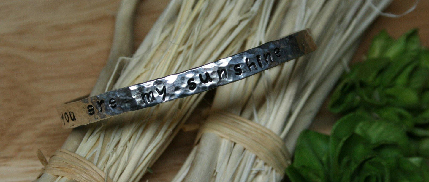 You are My Sunshine - Cuff - Ellis Cole Jewelry Designs