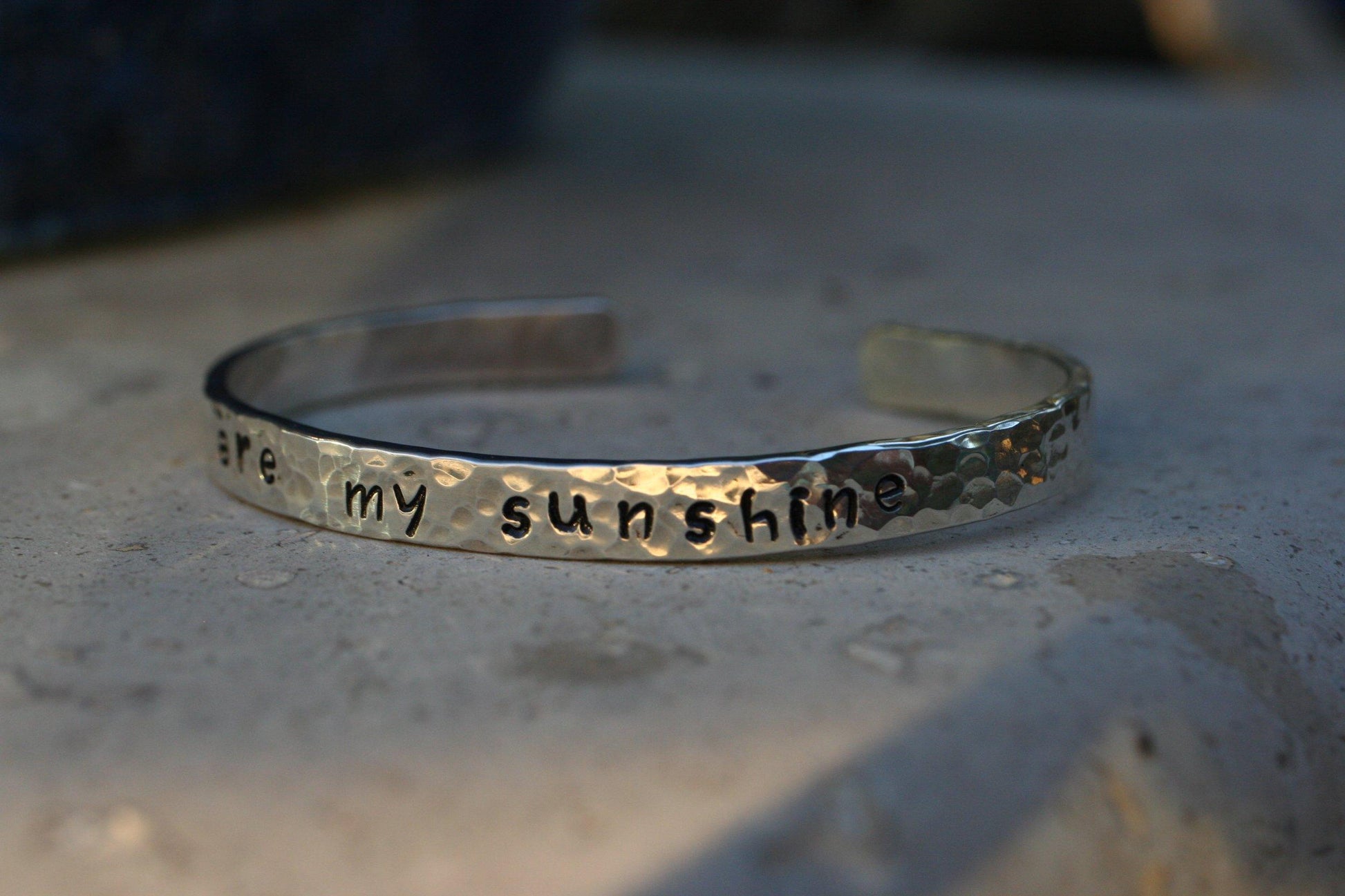You are My Sunshine - Cuff - Ellis Cole Jewelry Designs