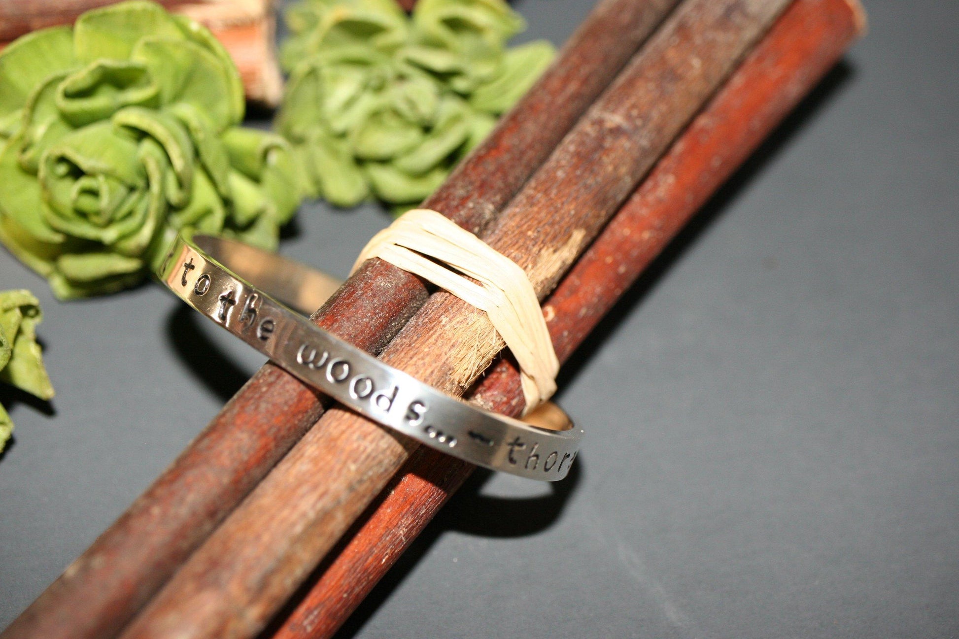 Customizable Sterling Silver Cuff - Ellis Cole Jewelry Designs