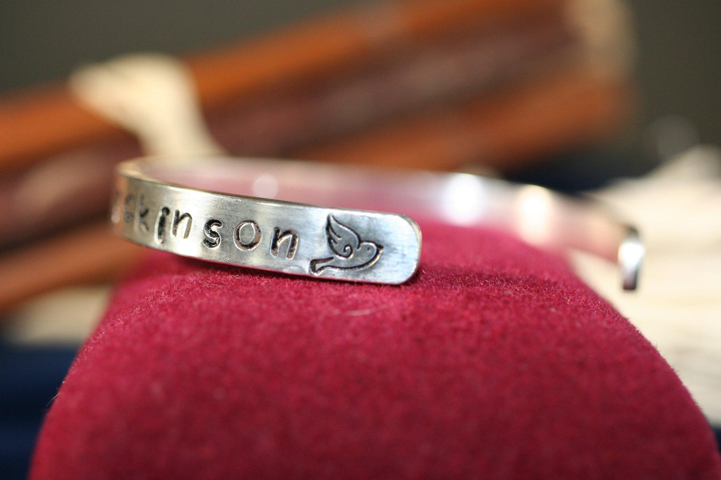 Forever- is composed of Nows - Emily Dickinson Cuff - Ellis Cole Jewelry Designs