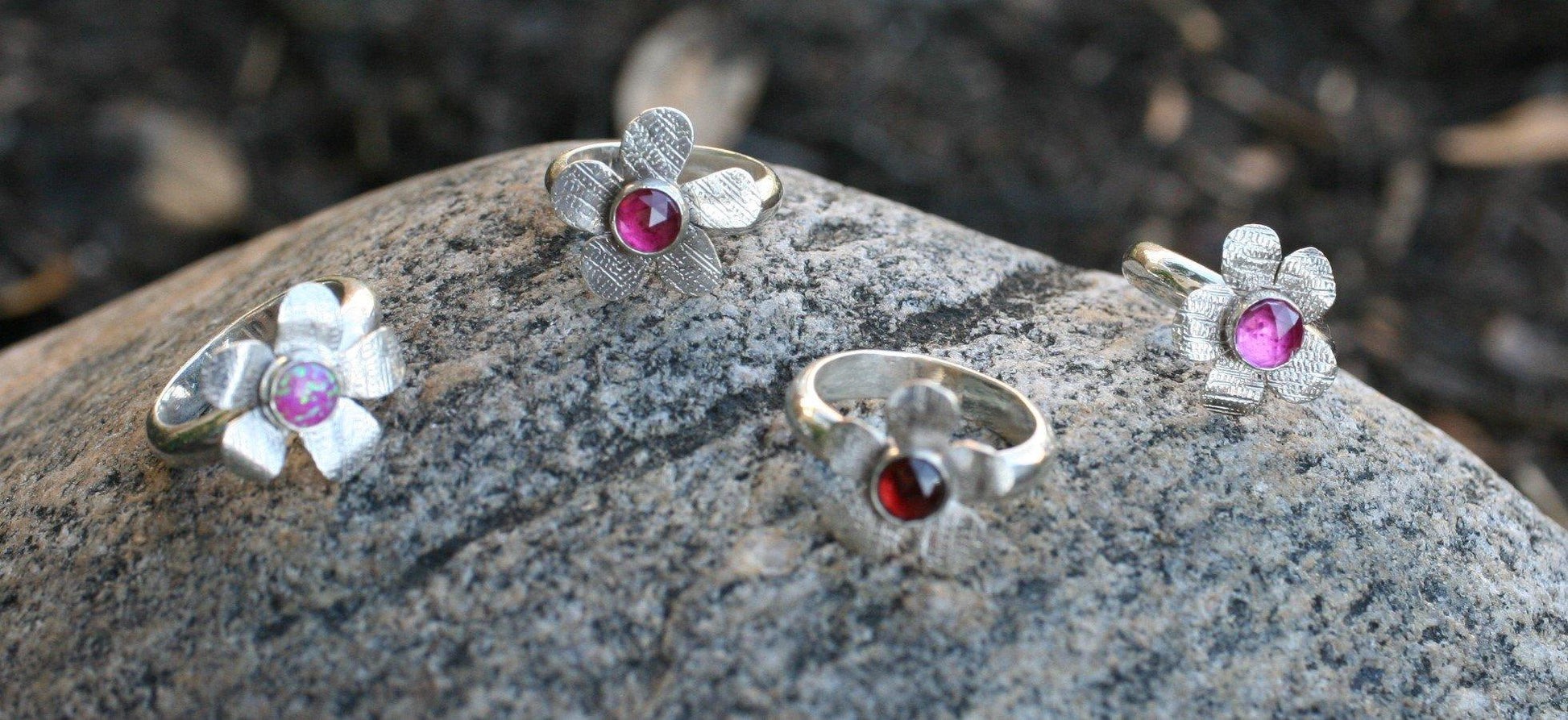 Flower Blossom Ring - Ellis Cole Jewelry Designs