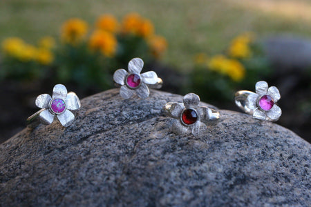 Flower Blossom Ring - Ellis Cole Jewelry Designs