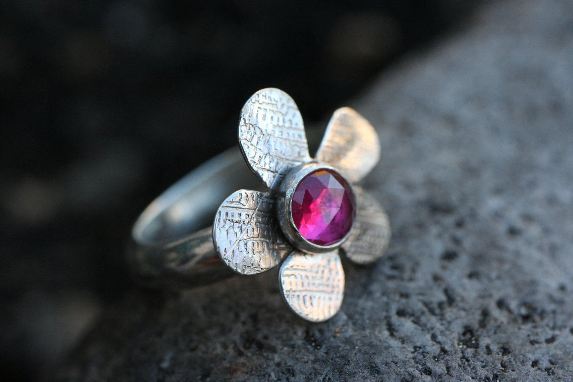 Flower Blossom Ring - Ellis Cole Jewelry Designs