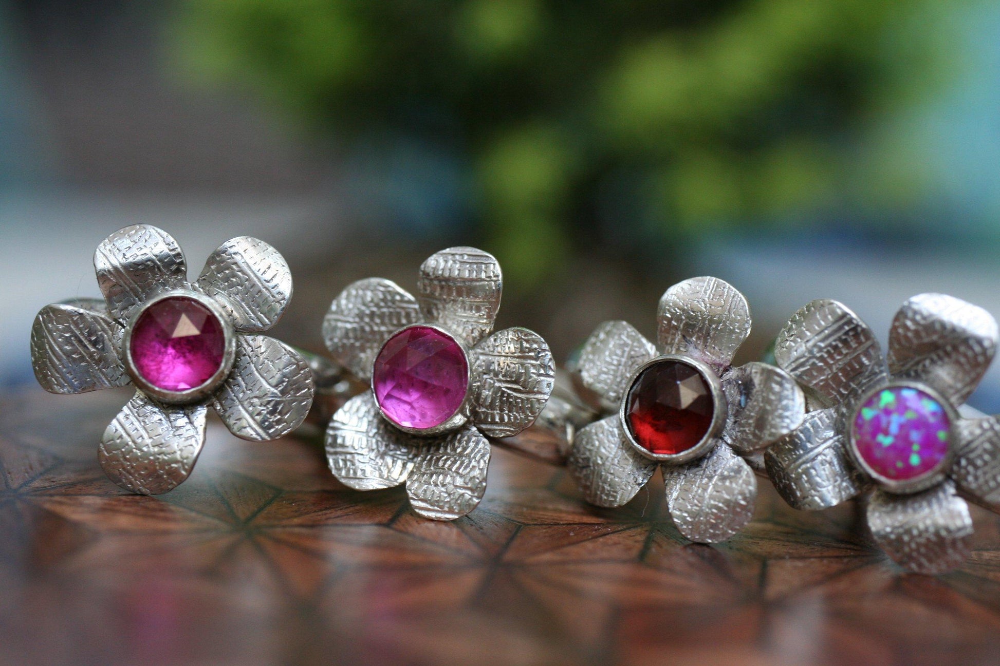 Flower Blossom Ring - Ellis Cole Jewelry Designs