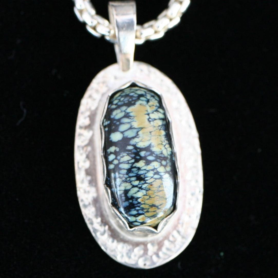 Snowville Variscite Necklace - Ellis Cole Jewelry Designs