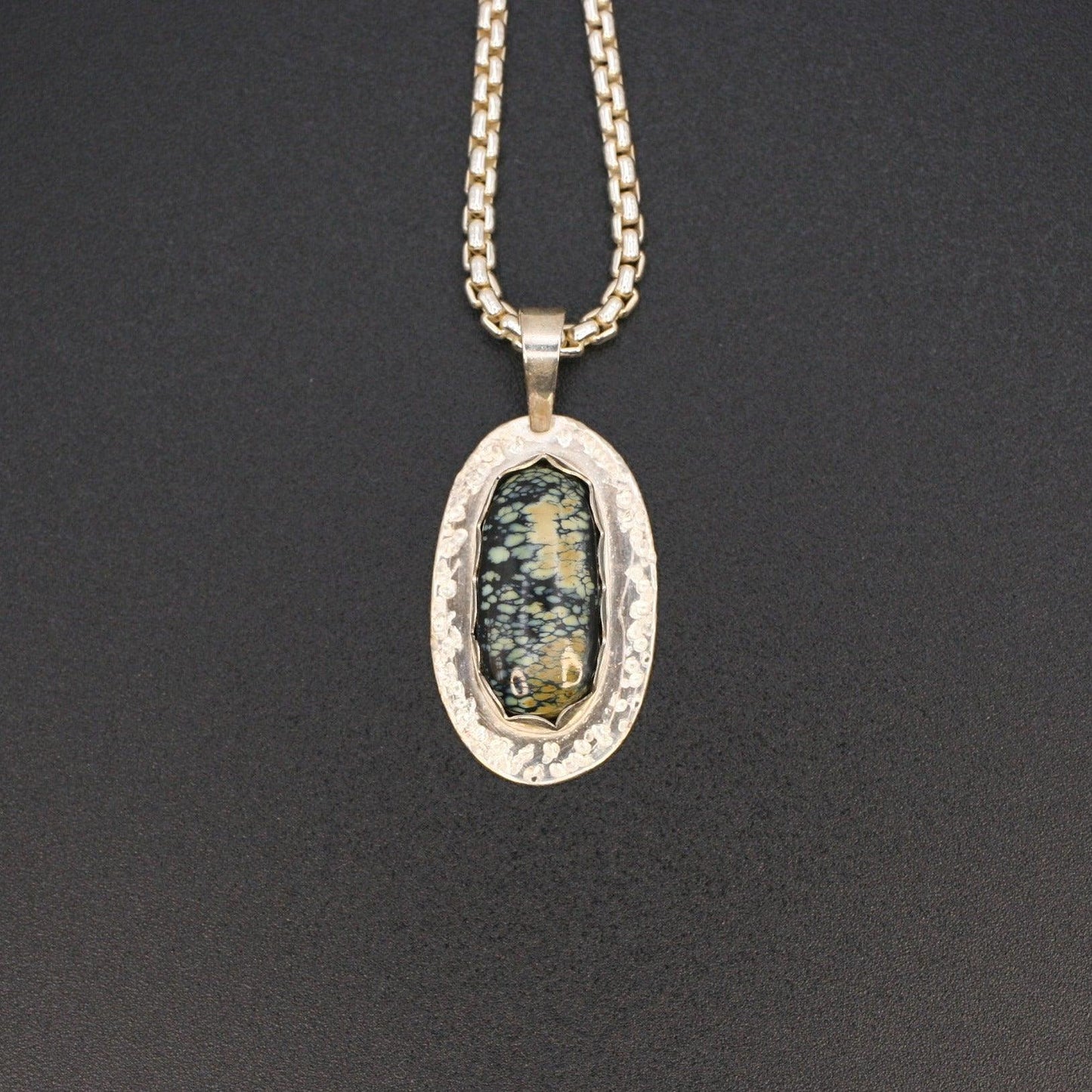 Snowville Variscite Necklace - Ellis Cole Jewelry Designs