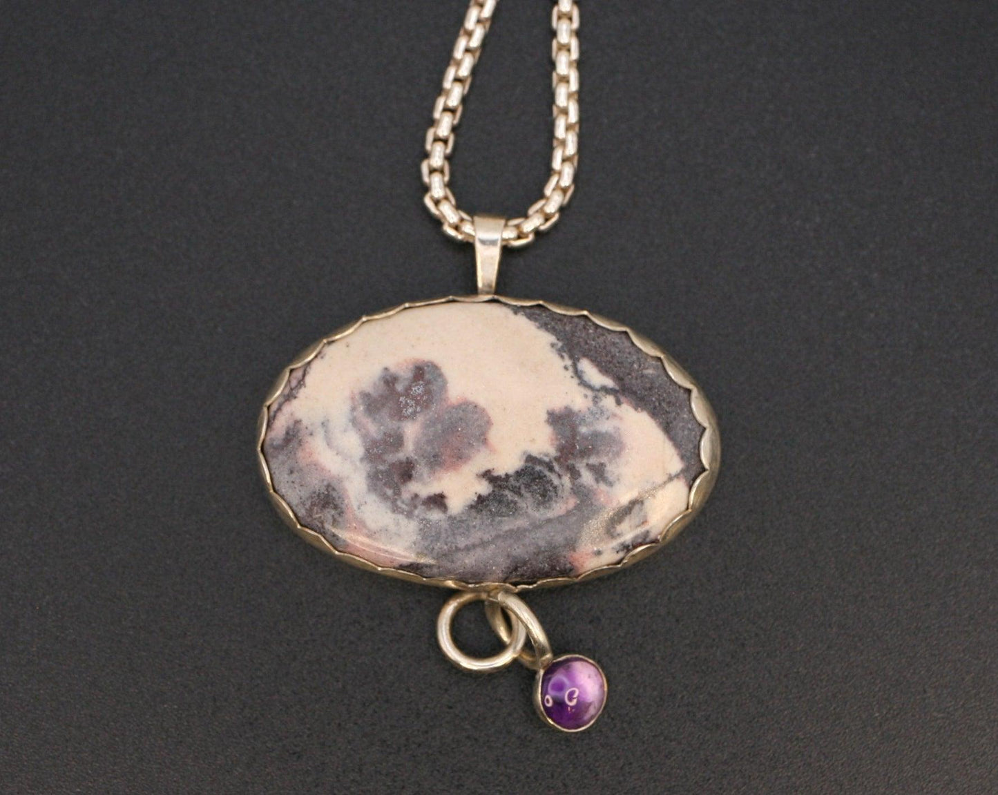 Porcelain Jasper Necklace - Ellis Cole Jewelry Designs
