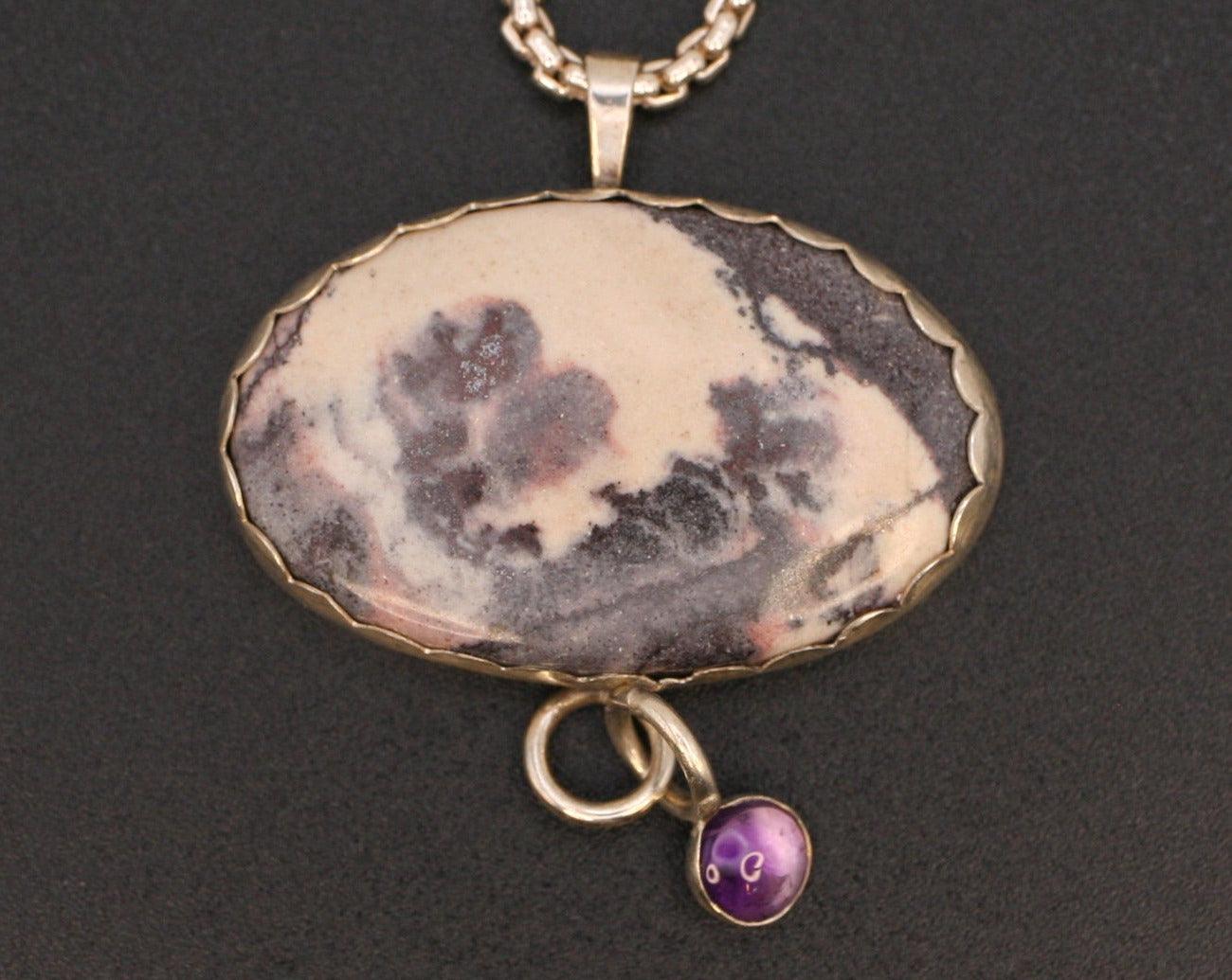 Porcelain Jasper Necklace - Ellis Cole Jewelry Designs