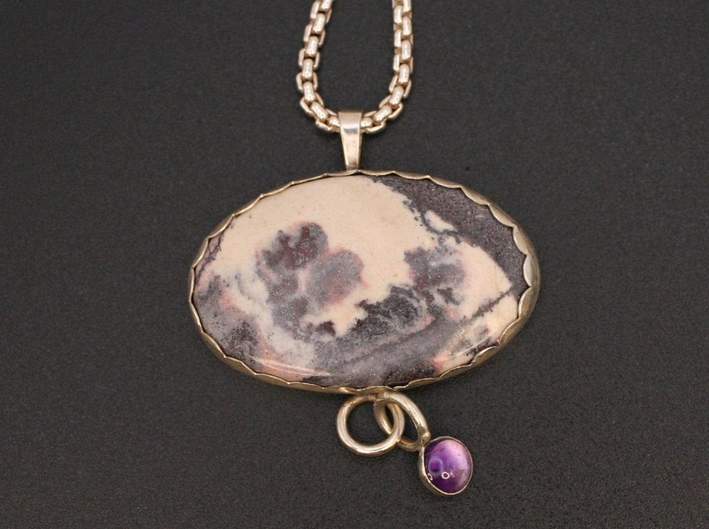 Porcelain Jasper Necklace - Ellis Cole Jewelry Designs