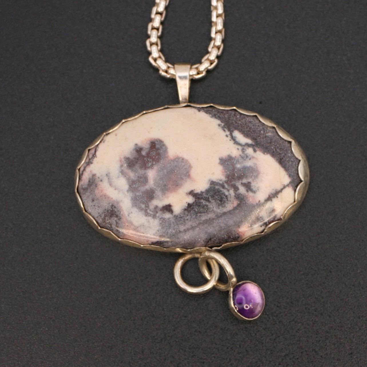 Porcelain Jasper Necklace - Ellis Cole Jewelry Designs