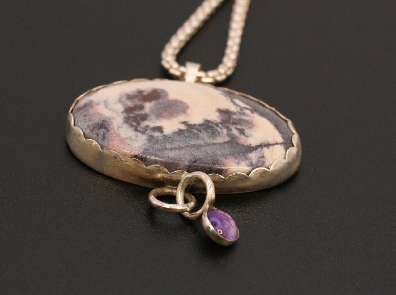 Porcelain Jasper Necklace - Ellis Cole Jewelry Designs