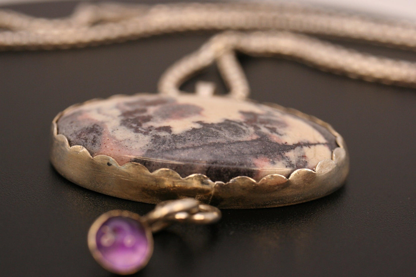 Porcelain Jasper Necklace - Ellis Cole Jewelry Designs