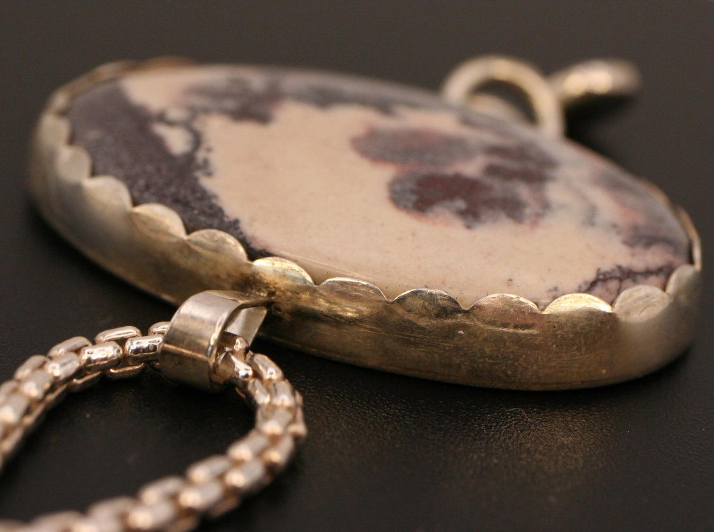 Porcelain Jasper Necklace - Ellis Cole Jewelry Designs