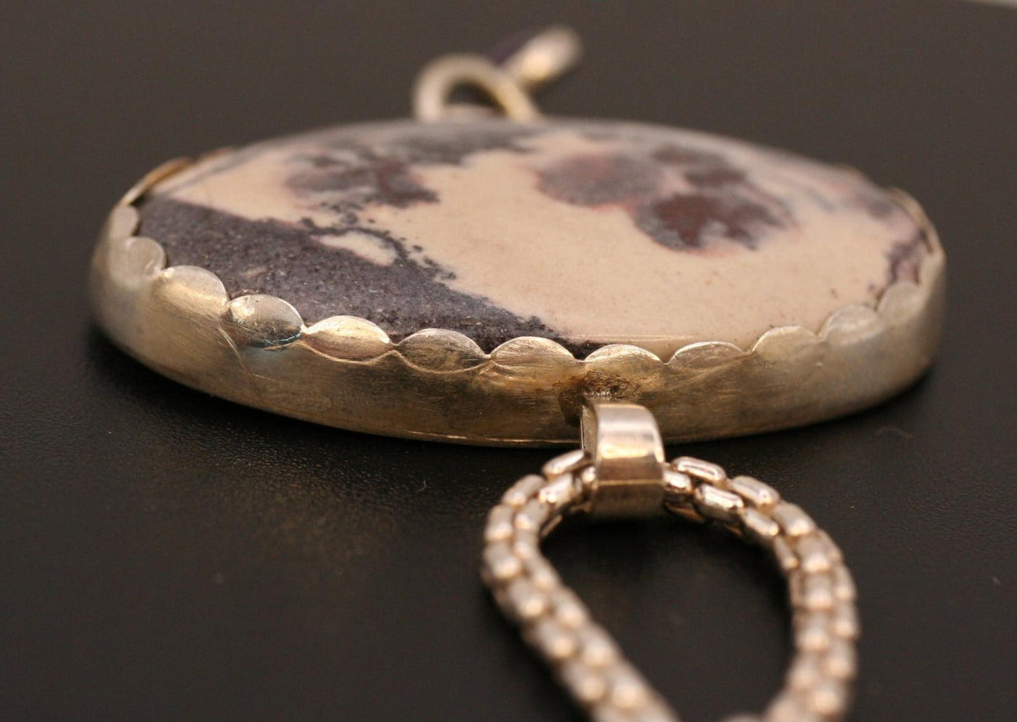Porcelain Jasper Necklace - Ellis Cole Jewelry Designs