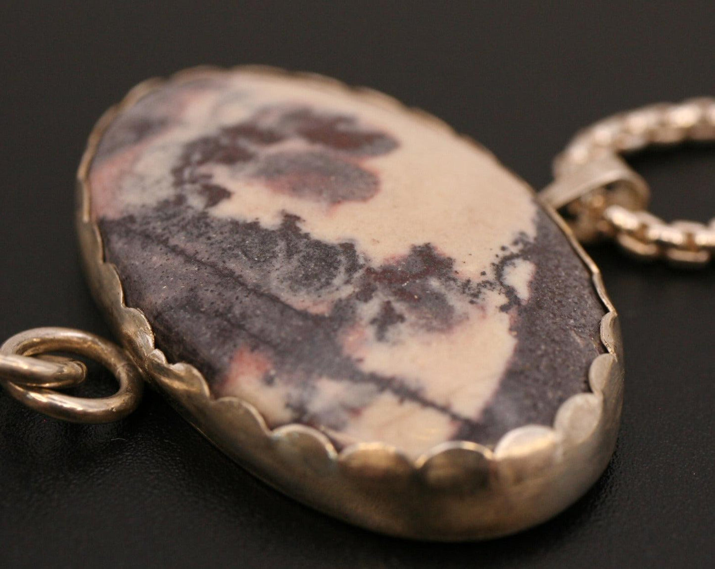 Porcelain Jasper Necklace - Ellis Cole Jewelry Designs
