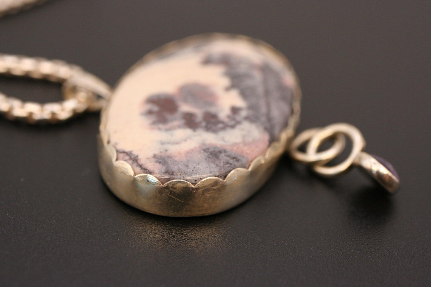 Porcelain Jasper Necklace - Ellis Cole Jewelry Designs
