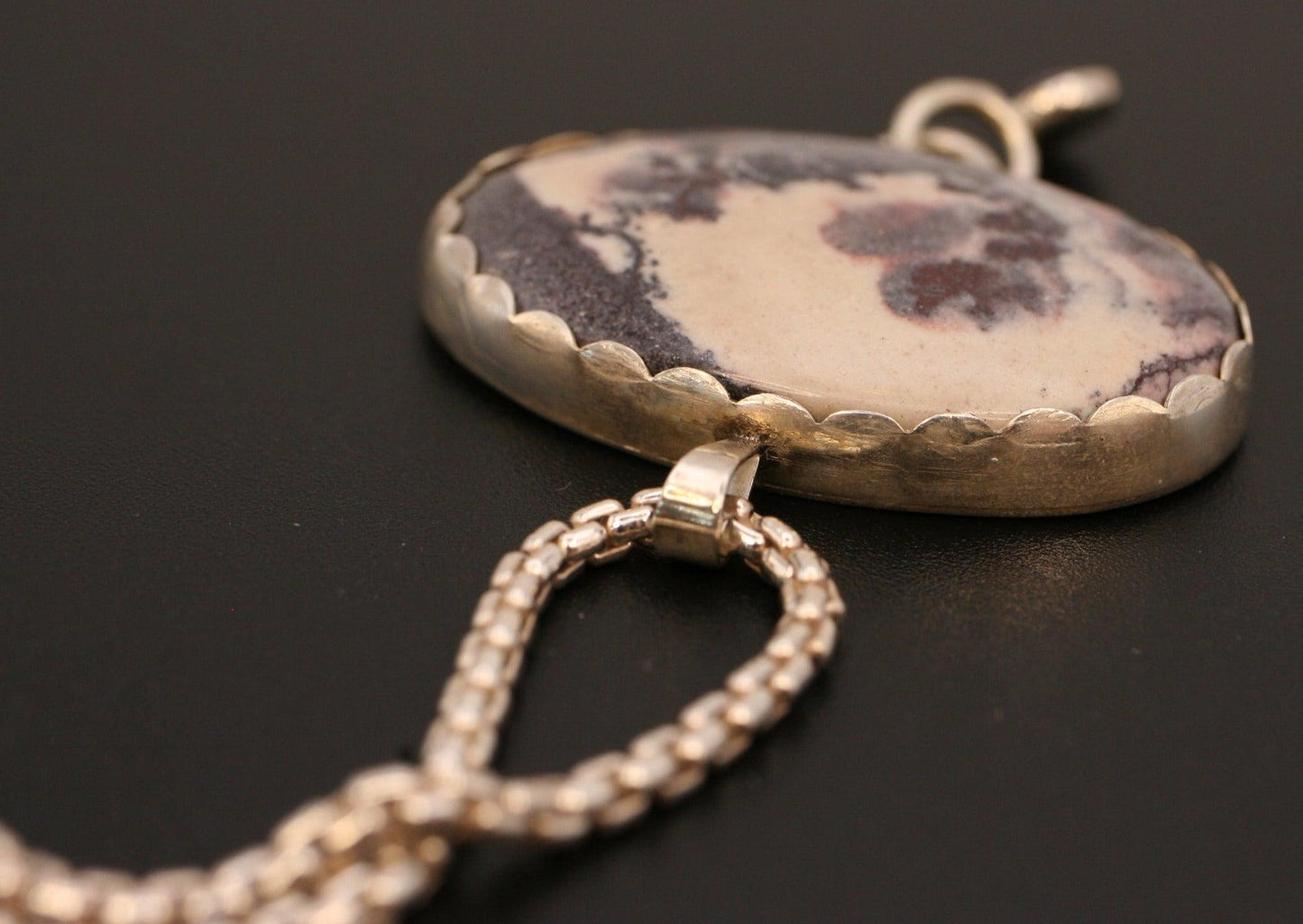 Porcelain Jasper Necklace - Ellis Cole Jewelry Designs