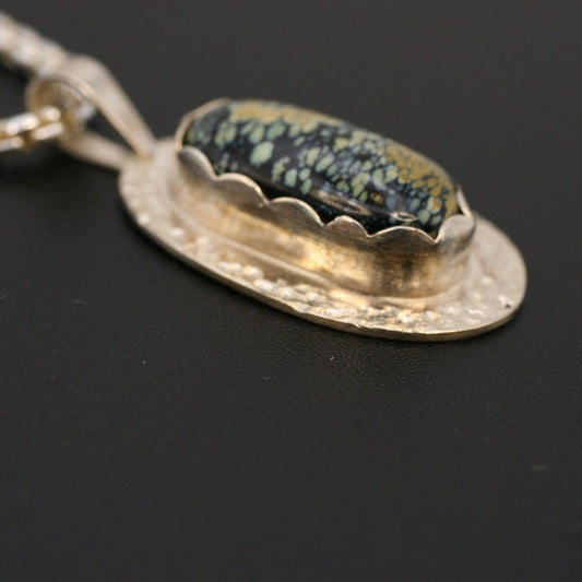 Snowville Variscite Necklace - Ellis Cole Jewelry Designs