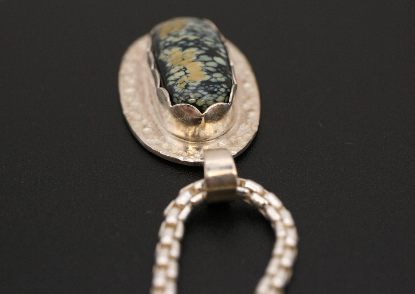 Snowville Variscite Necklace - Ellis Cole Jewelry Designs