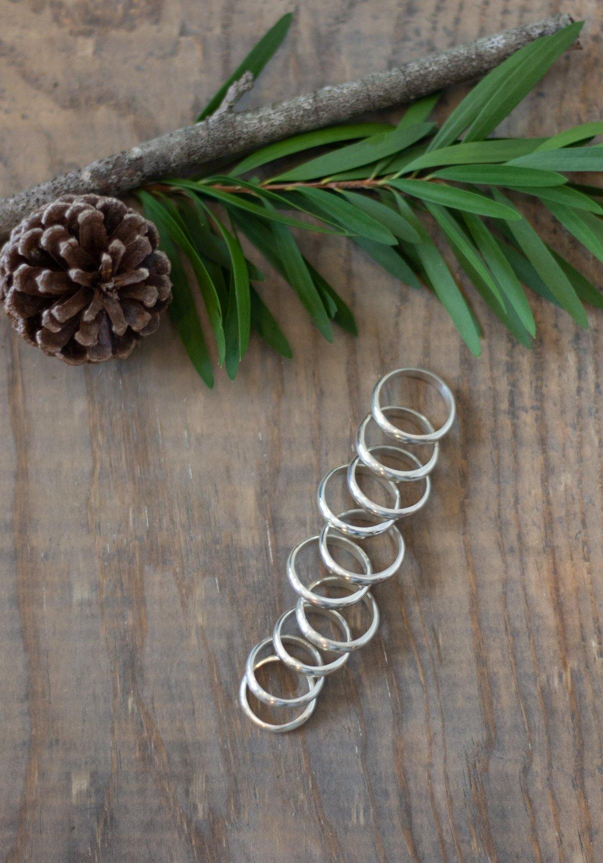 Sterling Silver Band Ring - Ellis Cole Jewelry Designs