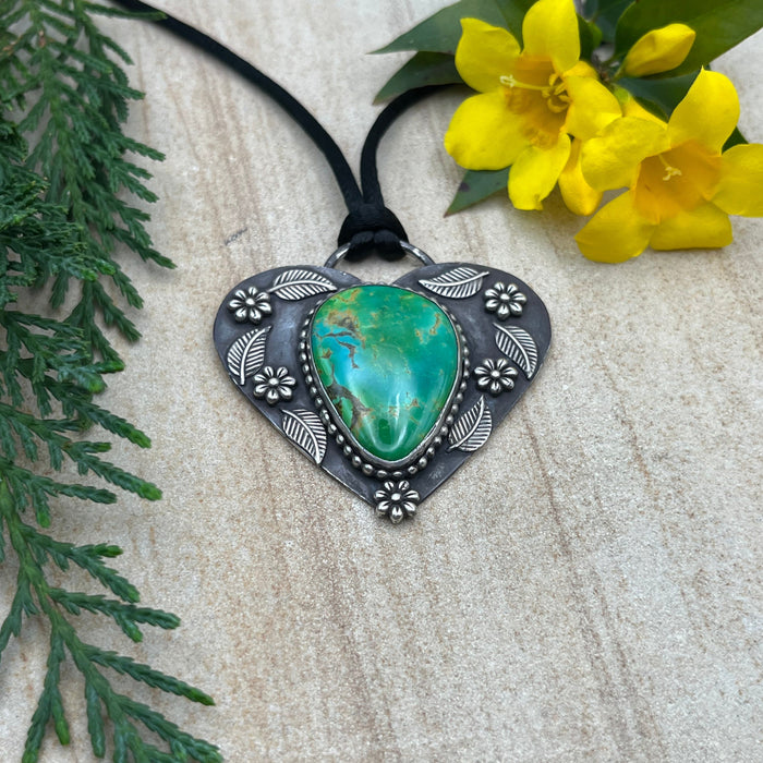 Royston Turquoise Wild Heart Necklace