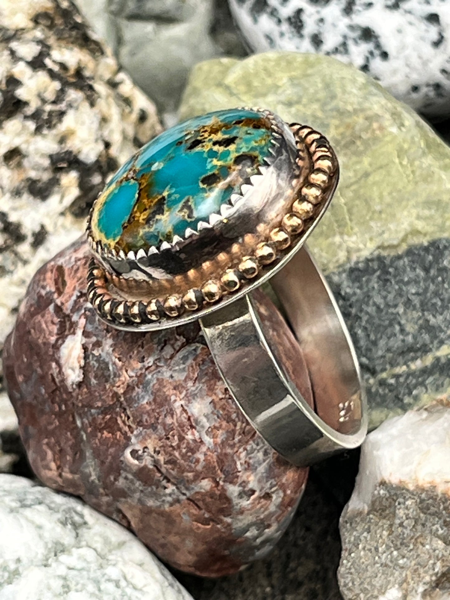 Campitos Nebulae Sterling Silver Ring