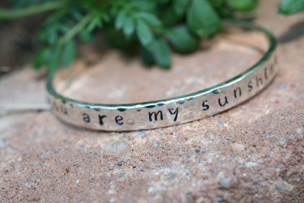 You are My Sunshine - Cuff - Ellis Cole Jewelry Designs