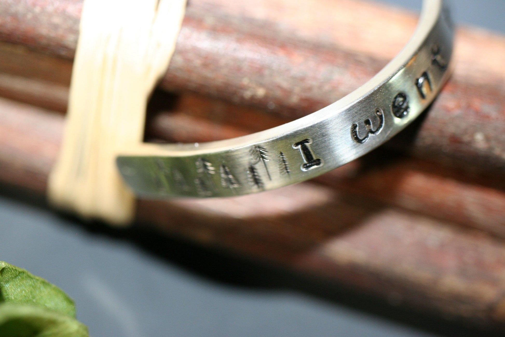 I Went to the Woods - Thoreau Cuff - Ellis Cole Jewelry Designs