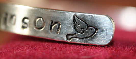 Forever- is composed of Nows - Emily Dickinson Cuff - Ellis Cole Jewelry Designs