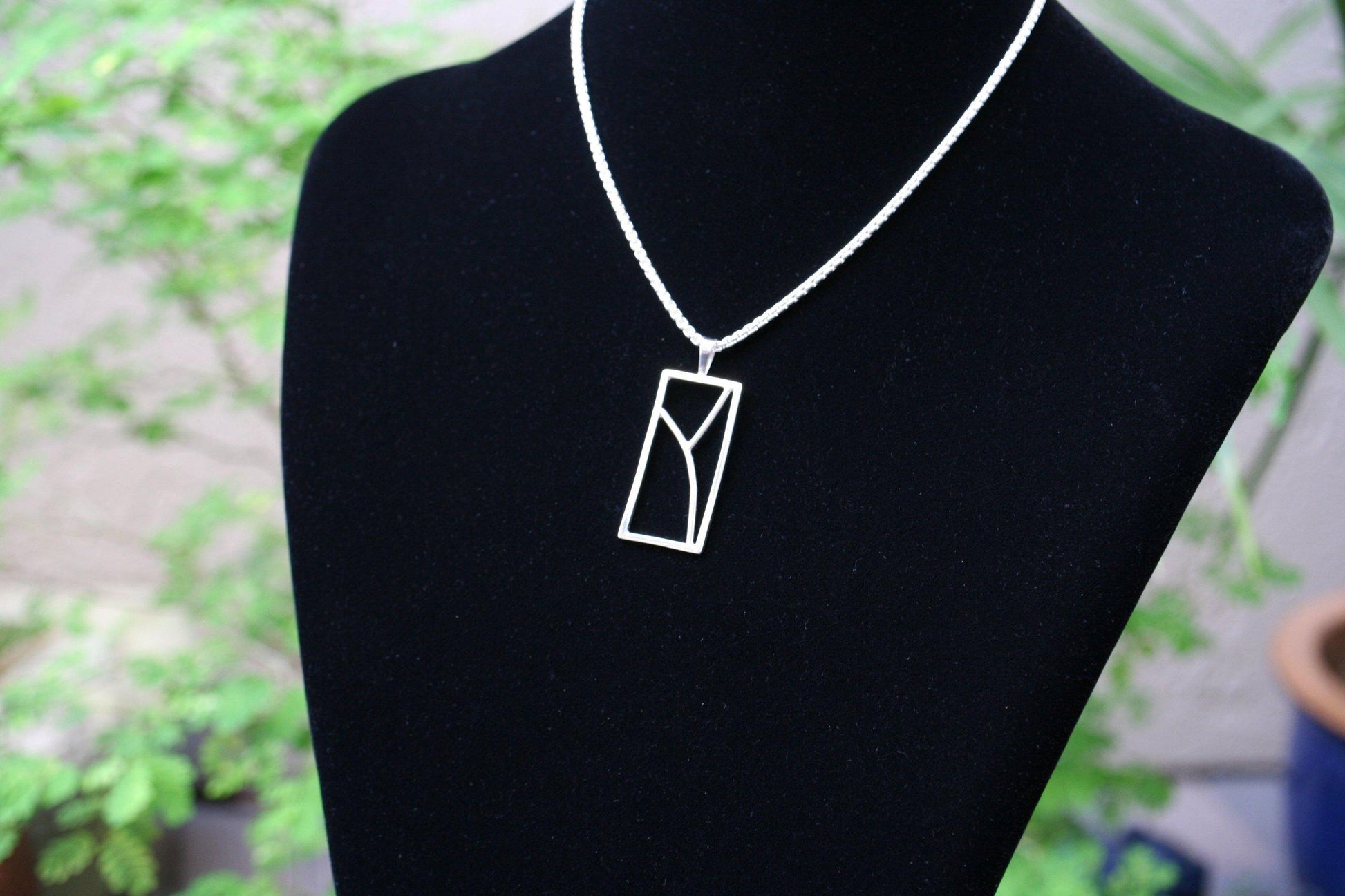 Window to the Floating World of Nature Pendant - Ellis Cole Jewelry Designs