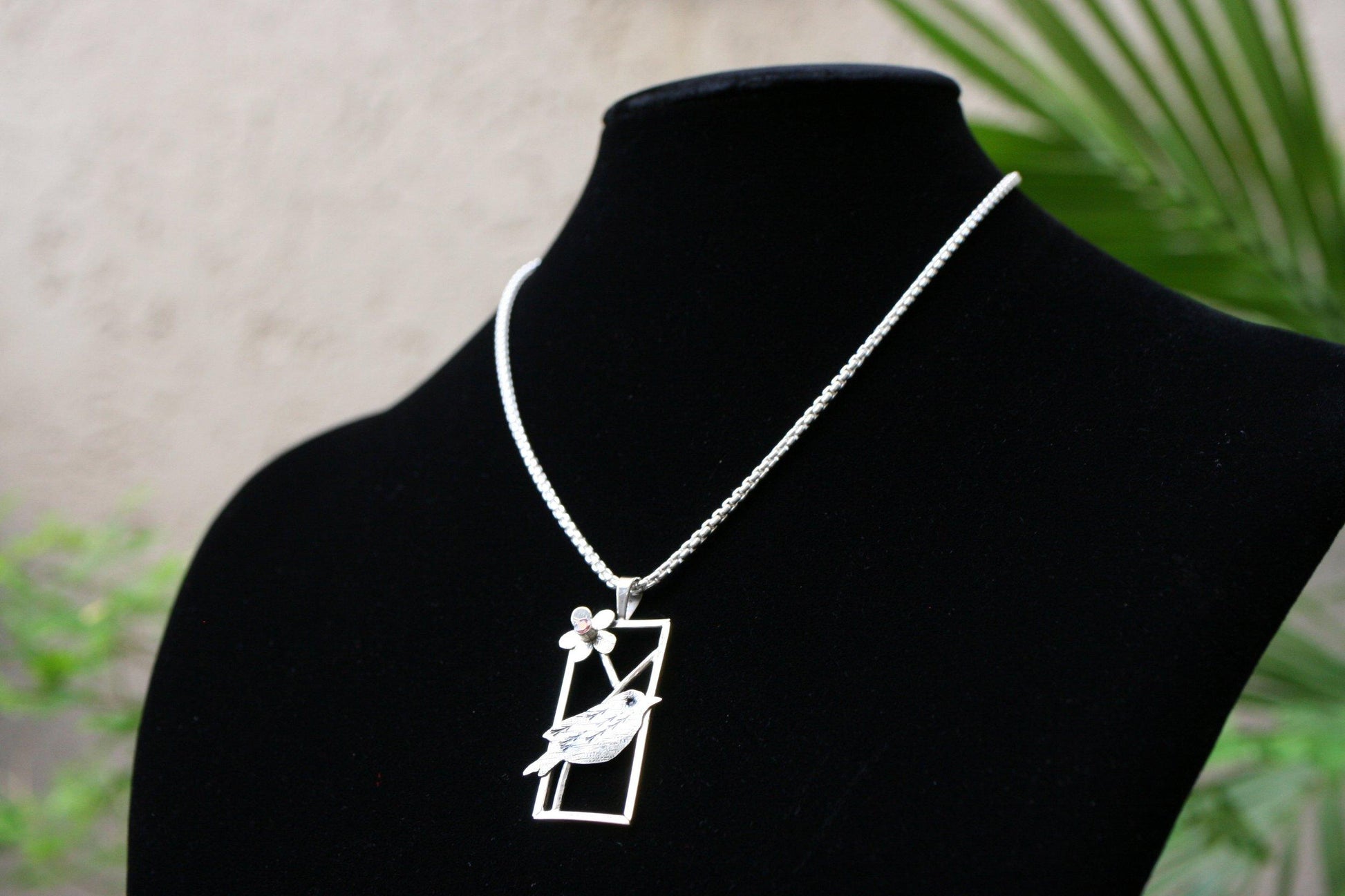 Window to the Floating World of Nature Pendant - Ellis Cole Jewelry Designs