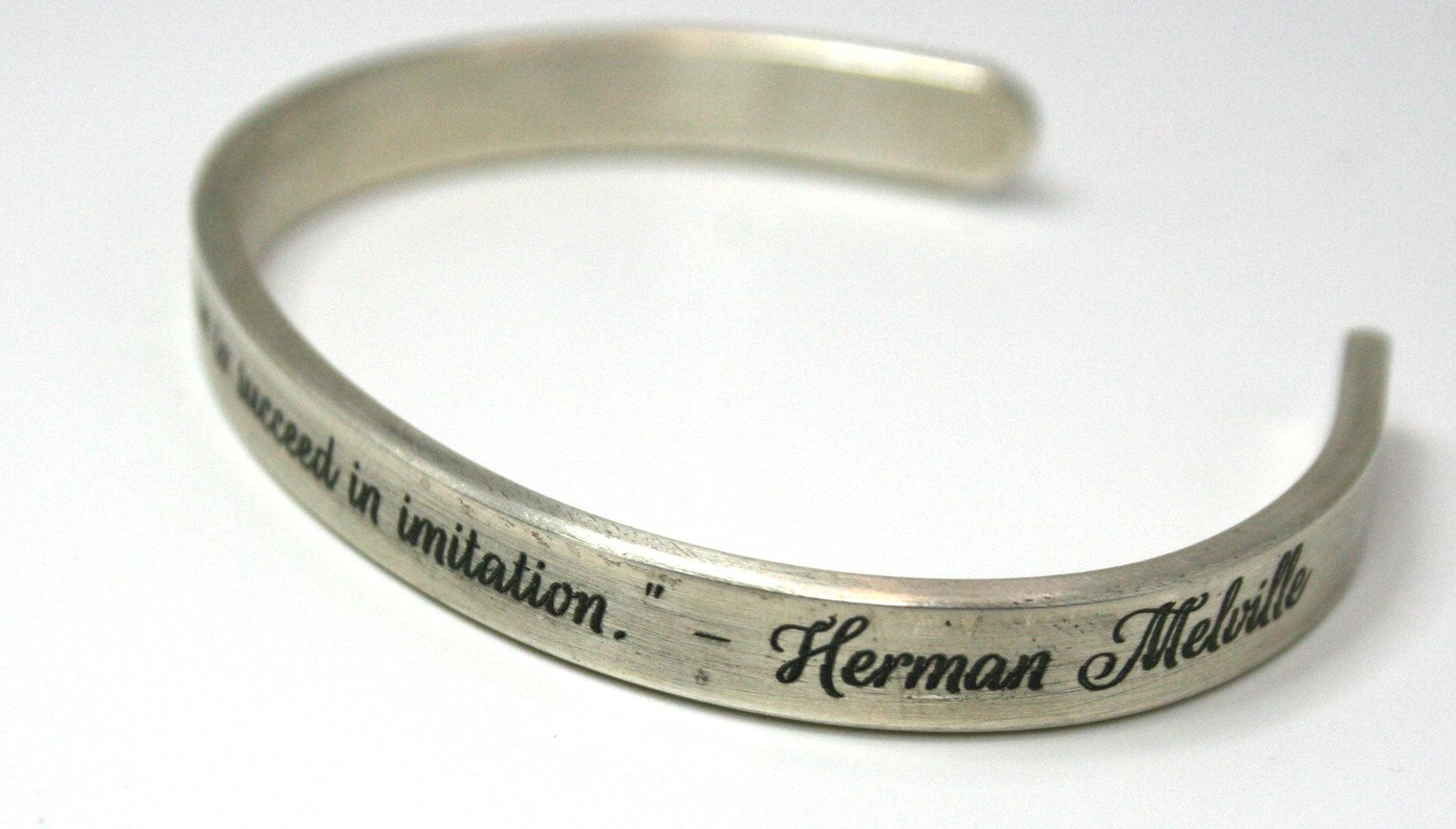 Handwritten Personalized Cuff Bracelet - Ellis Cole Jewelry Designs