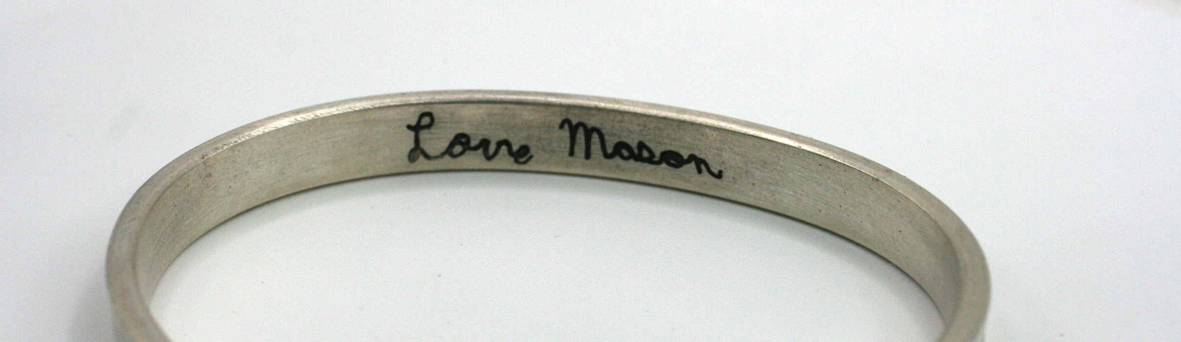 Handwritten Personalized Cuff Bracelet