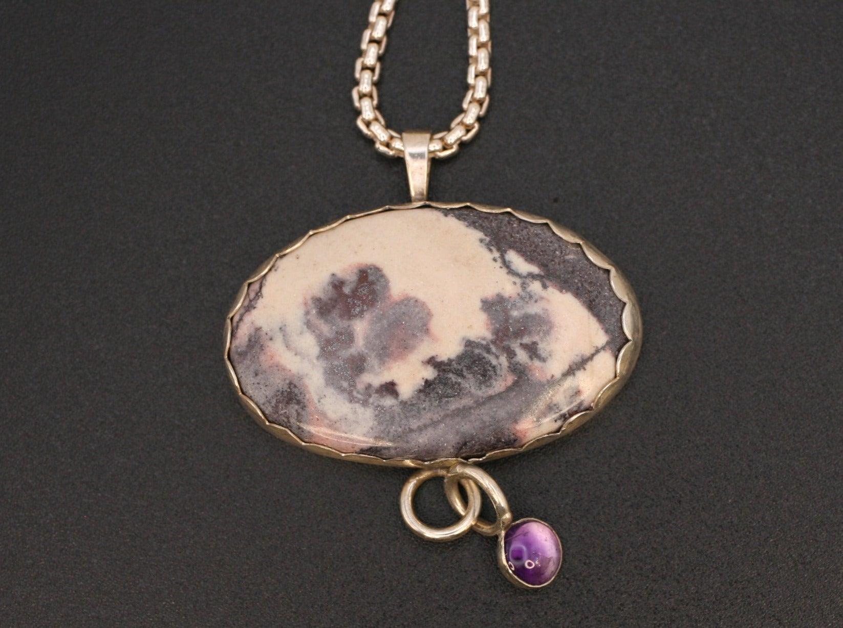 Porcelain Jasper Necklace - Ellis Cole Jewelry Designs