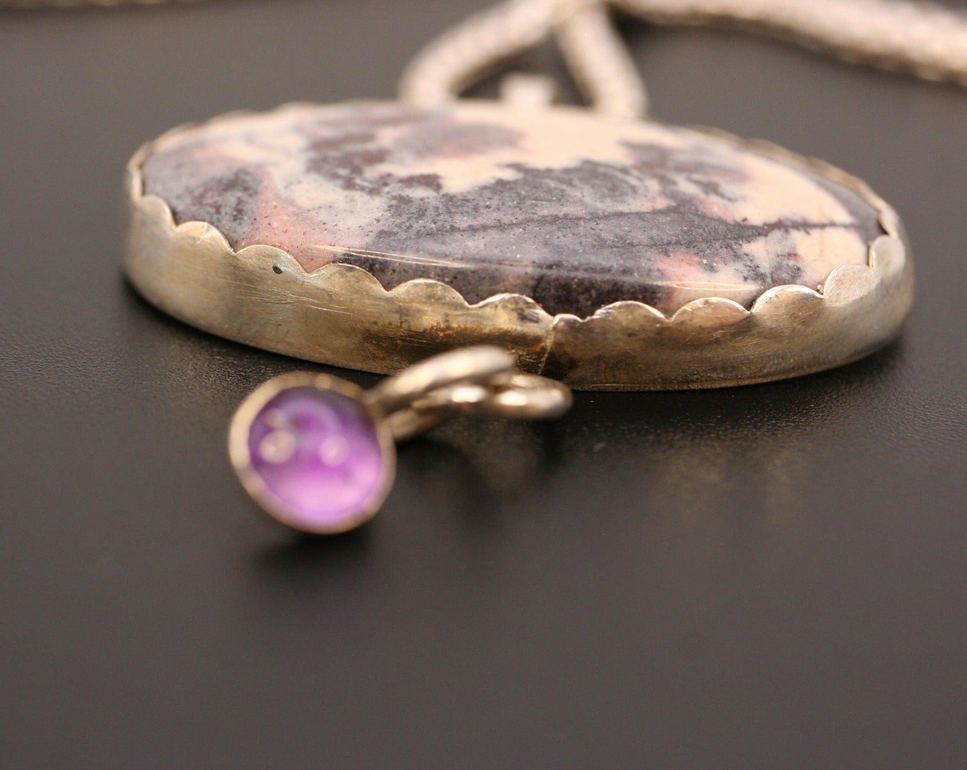 Porcelain Jasper Necklace - Ellis Cole Jewelry Designs